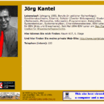 Erste Website von Webmeister Jörg (Schockwellenreiter)